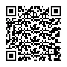 QR kód a telefonszámhoz +12103476210