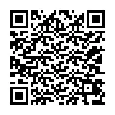 QR-код для номера телефона +12103476479