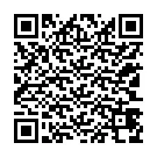 QR kód a telefonszámhoz +12103478824