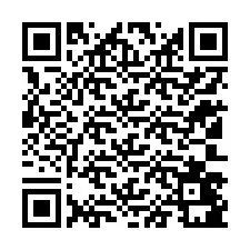 QR-код для номера телефона +12103481702