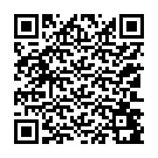 QR-koodi puhelinnumerolle +12103481758