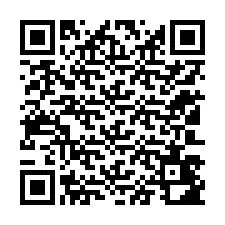 QR-code voor telefoonnummer +12103482556