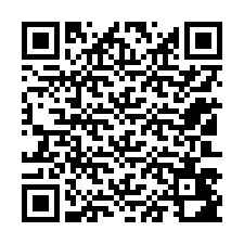 Código QR para número de teléfono +12103482557