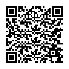 Kode QR untuk nomor Telepon +12103484776