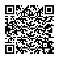 Codice QR per il numero di telefono +12103485638