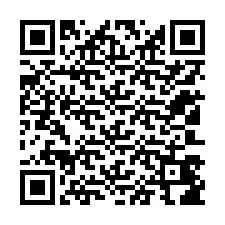 Codice QR per il numero di telefono +12103486043