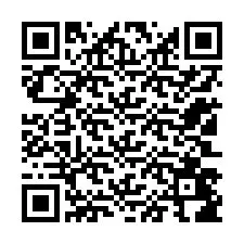 Código QR para número de teléfono +12103486767