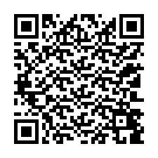 QR-Code für Telefonnummer +12103489658