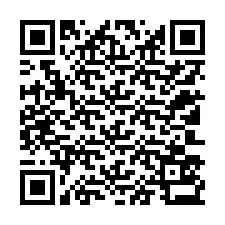 QR-koodi puhelinnumerolle +12103533348