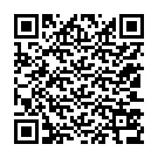 Código QR para número de telefone +12103536486