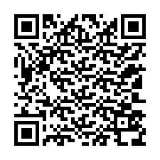 QR kód a telefonszámhoz +12103538344