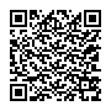 Código QR para número de teléfono +12103539458