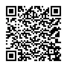 QR-koodi puhelinnumerolle +12103547601