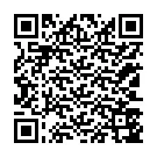 Código QR para número de telefone +12103547991