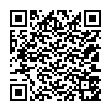 Código QR para número de teléfono +12103551985