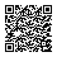 Código QR para número de teléfono +12103553184