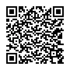 QR kód a telefonszámhoz +12103558296