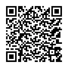 Codice QR per il numero di telefono +12103559845