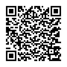 Código QR para número de teléfono +12103573878