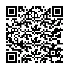 Codice QR per il numero di telefono +12103574108