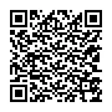 QR Code pour le numéro de téléphone +12103574122