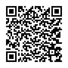 Código QR para número de telefone +12103574532