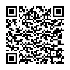 QR kód a telefonszámhoz +12103575006