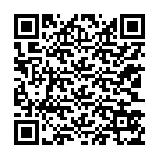 QR-koodi puhelinnumerolle +12103575422