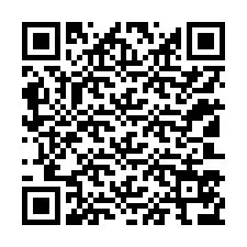 QR-code voor telefoonnummer +12103576440