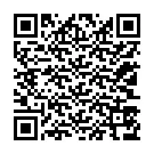 Código QR para número de telefone +12103576839