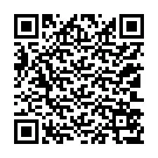 Código QR para número de teléfono +12103577618