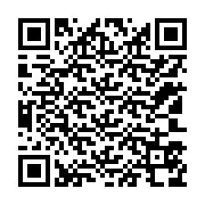 QR Code สำหรับหมายเลขโทรศัพท์ +12103578001