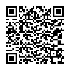 Código QR para número de telefone +12103578003