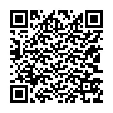 QR-koodi puhelinnumerolle +12103579132