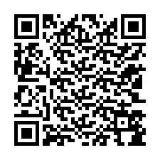 QR Code สำหรับหมายเลขโทรศัพท์ +12103584426