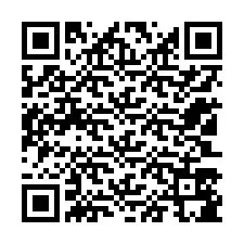 QR Code pour le numéro de téléphone +12103585867