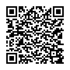 QR-Code für Telefonnummer +12103587292