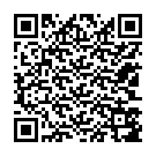 Codice QR per il numero di telefono +12103587427