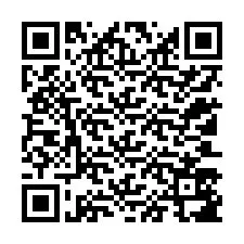 Código QR para número de teléfono +12103587988