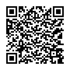 QR-code voor telefoonnummer +12103589990