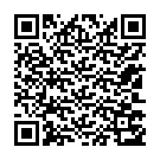 QR Code สำหรับหมายเลขโทรศัพท์ +12103753347