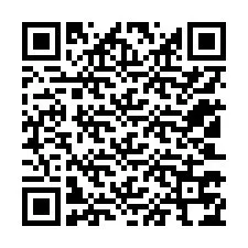 QR-code voor telefoonnummer +12103774093