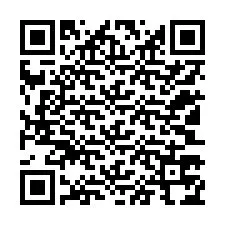 QR kód a telefonszámhoz +12103774834