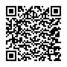 Código QR para número de telefone +12103774977