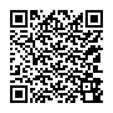 Código QR para número de teléfono +12103940350