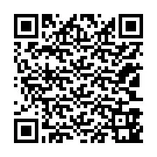 Código QR para número de teléfono +12103941025