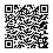 Código QR para número de telefone +12103942007