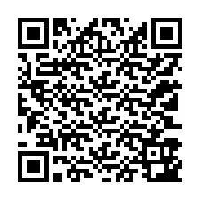 Codice QR per il numero di telefono +12103943168