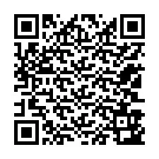 Código QR para número de teléfono +12103943577