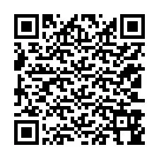 QR-код для номера телефона +12103944492